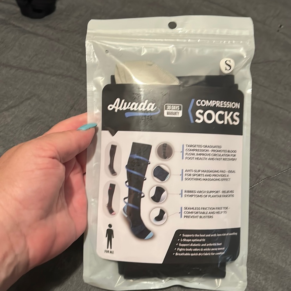 Brand new unopened compression socks